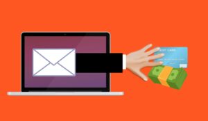 Free scam phishing fraud illustration